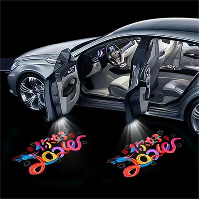 Personnaliser le logo de bienvenue Lumière universelle accessoire de montage de voiture pour statique personnalisé