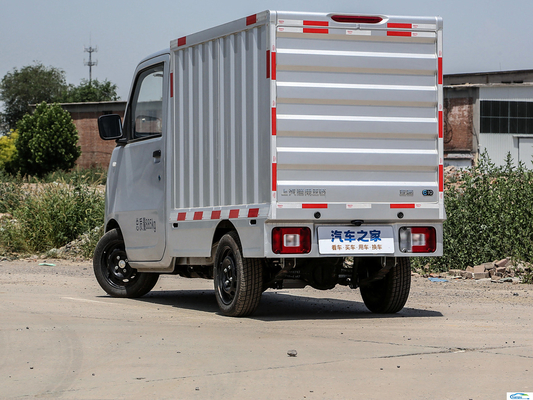Camion électrique Wuling E10 2023 avec direction à gauche énergétique et boîte de chargement spéciale