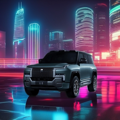 2023 BYD YangWang U8 Range tout-terrain de luxe SUV hybride étendu EV Energy Cars électriques