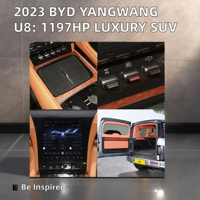 2023 BYD YangWang U8 Range tout-terrain de luxe SUV hybride étendu EV Energy Cars électriques
