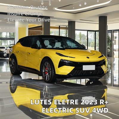 Moyen à grand 5 portes 5 places Lutes ELETRE 2023 R à double moteur 4 roues motrices SUV pur électrique