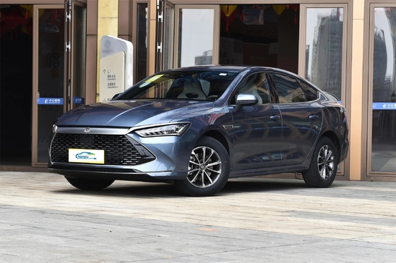 BYD Electric Qin Plus Dm-2024 Dm-I Honor Version 55Km Compact PHEV Voiture avec porte pivotante