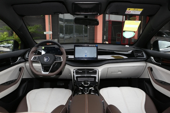 BYD Electric Qin Plus Dm-2024 Dm-I Honor Version 55Km Compact PHEV Voiture avec porte pivotante