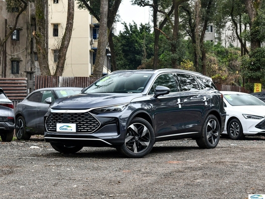 Système audio avancé de navigation moyenne SUV hybride Tang DM-I voiture pour 7 places de BYD
