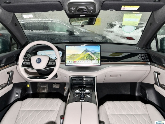 Système audio avancé de navigation moyenne SUV hybride Tang DM-I voiture pour 7 places de BYD