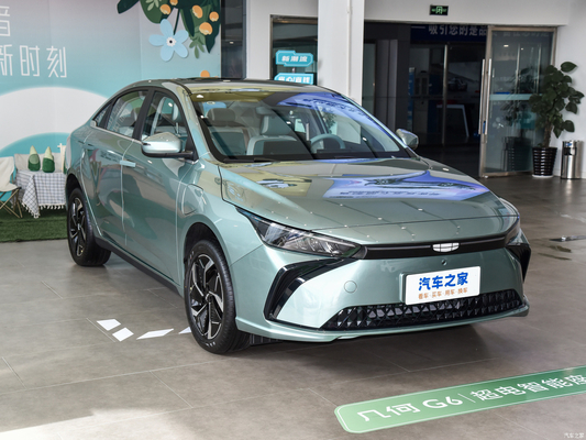 2024 Geely G6 Géométrie 410KM 520KM 5 sièges EV Sedan Véhicule électrique à énergie chinoise